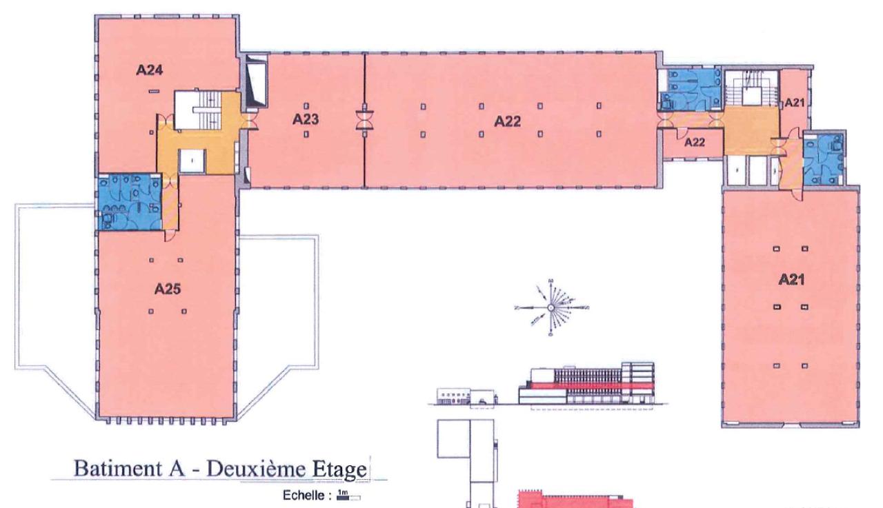 Bureau Toulouse 1445m² Location bureau Toulouse Haute-Garonne OLBUR2424414 33